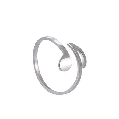 Teamer nerūdijančio plieno žiedai moterims, reguliuojamas raganos mazgas, širdis, gėlė, gyvatė, kryžius, pirštų žiedas, papuošalai Valentino dienos dovana