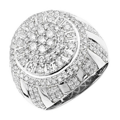 Ofertas Hip Hop stílus Divatos férfi gyűrűk Réz gyűrű jeges ki Bling Pave Cubic cirkónia geometria gyűrű varázsa