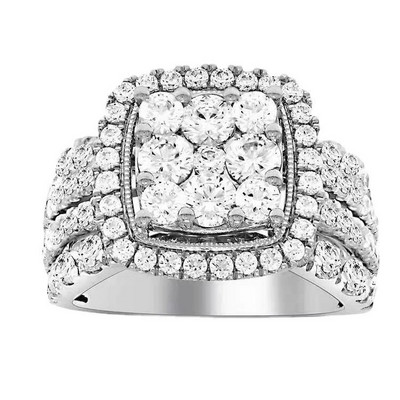 Ofertas Hip Hop stílus Divatos férfi gyűrűk Réz gyűrű jeges ki Bling Pave Cubic cirkónia geometria gyűrű varázsa