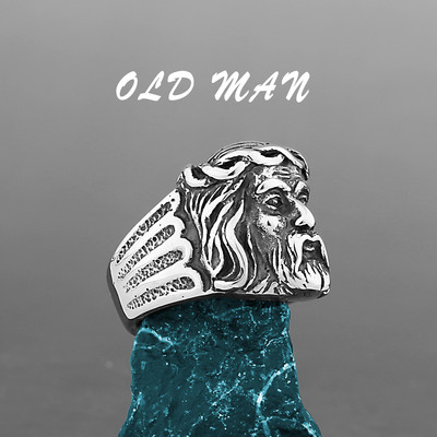 Nerūdijančio plieno Katalikų Kryžiaus Tikėjimo Amuletas Biblija Unisex žiedas Kelių stilių papuošalai Kūrybinių dovanų didmeninė prekyba