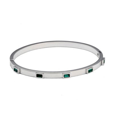 Set de bijuterii din zirconiu cubic pătrat de lux, bratara de cristal, bratara, inel CZ, colier de moda pentru femei, bijuterii de nunta
