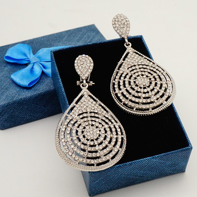 Zlaté náušnice s kameňom, párty šperky, dámske svadobné šperky, sady, kameň, prívesok, náušnice, visiace náušnice