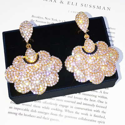 Zlaté náušnice s kameňom, párty šperky, dámske svadobné šperky, sady, kameň, prívesok, náušnice, visiace náušnice