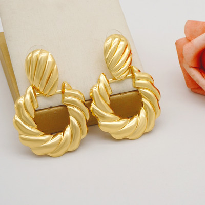 Zlaté náušnice s kameňom, párty šperky, dámske svadobné šperky, sady, kameň, prívesok, náušnice, visiace náušnice