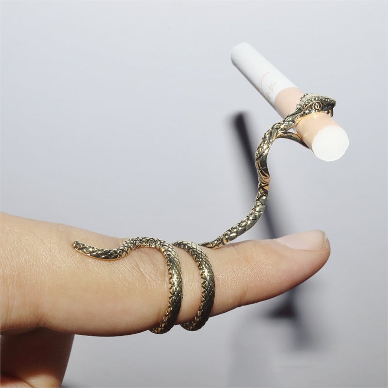 Vintage cigareta u obliku zmaja Držač prstena za cigarete Naprave za muškarce Pušački prsten Dodaci za lule Unikatni darovi