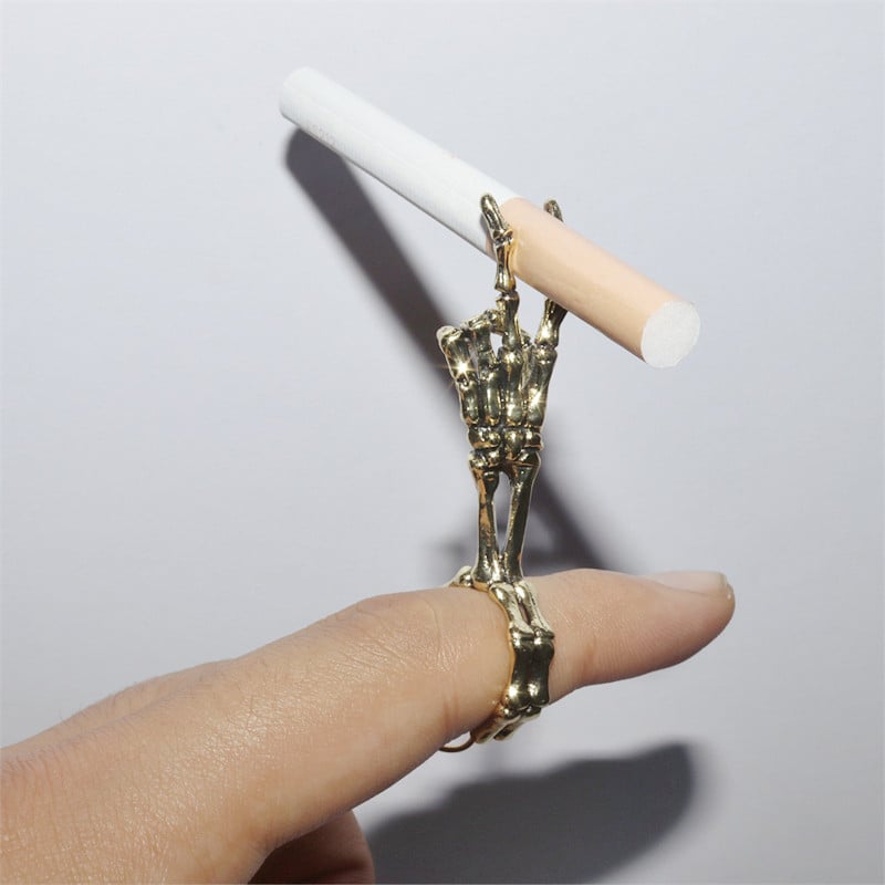 Vintage cigareta u obliku zmaja Držač prstena za cigarete Naprave za muškarce Pušački prsten Dodaci za lule Unikatni darovi