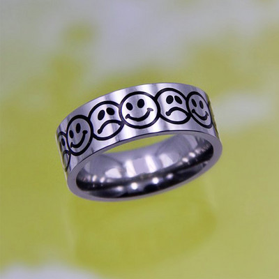 Újdonságok Hip-hop Punk rozsdamentes acél pillangó lánggyűrű Vintage gótikus csillagkeresztes gyűrűk nőknek férfi páros divatékszerek