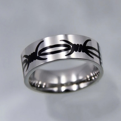 Újdonságok Hip-hop Punk rozsdamentes acél pillangó lánggyűrű Vintage gótikus csillagkeresztes gyűrűk nőknek férfi páros divatékszerek