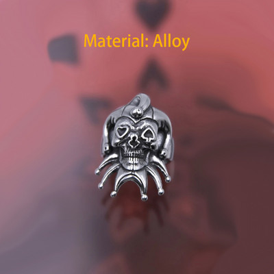 Újdonságok Hip-hop Punk rozsdamentes acél pillangó lánggyűrű Vintage gótikus csillagkeresztes gyűrűk nőknek férfi páros divatékszerek