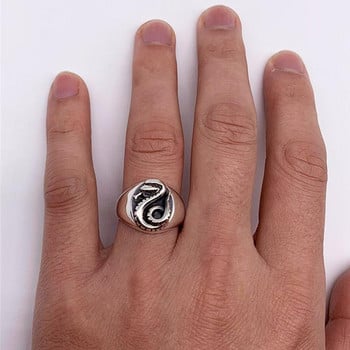 Wizard Magic School Malfoy Family Badge Snake Slytherin Cosplay Ring Унисекс бижута Пръстени Аксесоари за подаръци