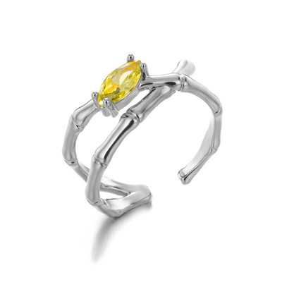 Inele 2022 pentru femei, geometric, rotund, zircon, inel deschis, cuplu punk, vintage, culoare auriu, bijuterii de nunta din oțel inoxidabil, cadou