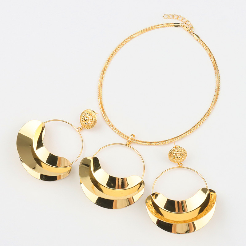 Africké šperky pre ženy, módne šperky v Dubaji, náhrdelníky, náušnice pre ženy, bankety, zoznamovacie, svadobné doplnky, šperky