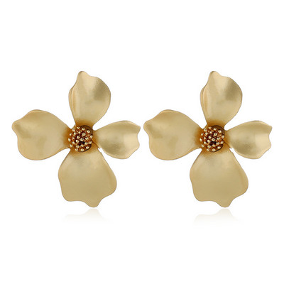 Dvoslojne cvjetne naušnice za ženske svadbene zabave Boho nakit Izrazite viseće velike naušnice Boucle D'oreille Femme 2022.