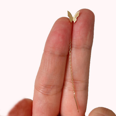 Duge naušnice s resicama u korejskom stilu, nove modne naušnice, divlja moda, elegantan, izuzetan Trend 2021. Nove naušnice, naušnice za žene