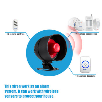 KERUI Tuya Smart WIFI Безжична охранителна алармена система Сирена Домашен детектор за движение срещу взлом Сензор за врати Tuya APP Дистанционно управление