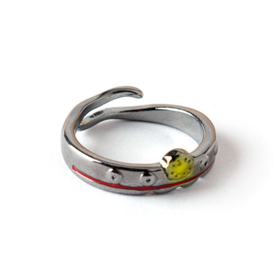 Anime JoJo`s Bizarre Adventure Rings Kujo Jotaro Cosplay Šperky Rekvizity Doplnky Prsteň Kovový Nastaviteľný Unisex Darček