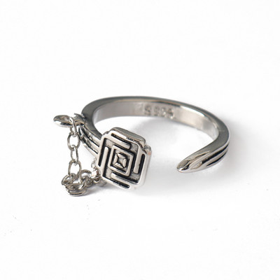 Anime JoJo`s Bizarre Adventure Rings Kujo Jotaro Cosplay Šperky Rekvizity Doplnky Prsteň Kovový Nastaviteľný Unisex Darček