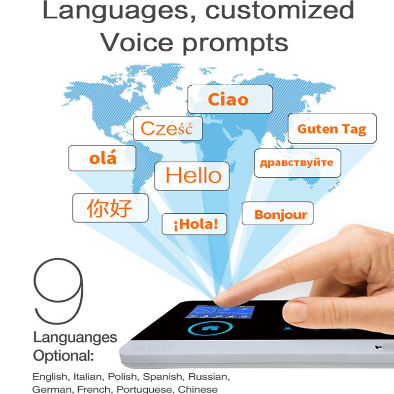 PG-103 Mājas drošības signalizācijas sistēma Wifi GSM signalizācija domofona tālvadības pults Automātiskā zvanīšana 433MHz detektori IOS Android Tuya APP Control