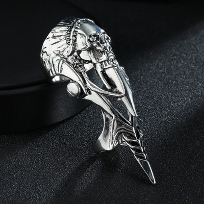 Nou Unisex Gotic Punk Dragon Skull Joint Knuckle Full Finger Gheare Inel Bijuterii Declarație Party Club Charm Inele Knuckle Bijuterii