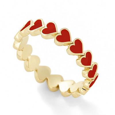 Lost Lady Heart Inel Inel de metal de calitate superioară Moda Moda Bijuterii multicolore Petrecere de nunta Prietena Prezent En-gros Bijoux