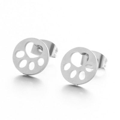 Nové minimalistické viacvrstvové zlaté nehrdzavejúce oceľové náušnice so zvieratkami a srdiečkami pre ženy a dievčatá, ozdoby na uši, šperky a darčeky.