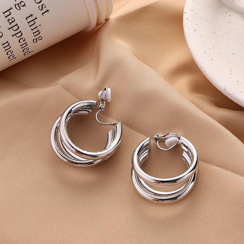 Declarație de vânzare fierbinte Cercei cu clipuri de epocă fără piercing pentru femei Cercei de modă Cadou de petrecere Bijuterii Bijoux