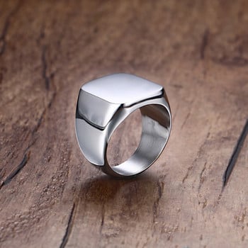 Мъжки пръстен, пръстени Sigent, пръстен с азбука от неръждаема стомана за мъже, подарък за деня на бащата