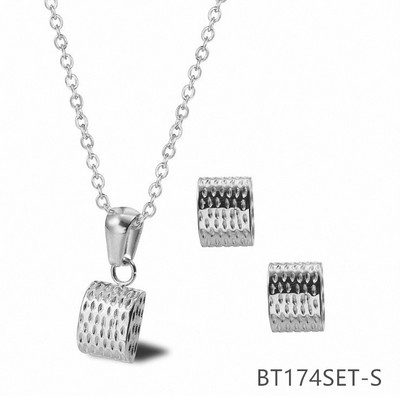 Colier Cercei pandantiv Patrate Alungite Seturi de bijuterii pentru femei Cadou Fahion BT174