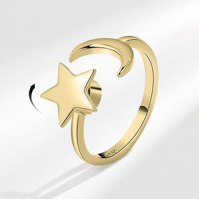 2022-es divat Butterfly Evil Eye forgó gyűrű női haladó forgó szorongásos dekompressziós gyűrű többfunkciós ékszer ajándék