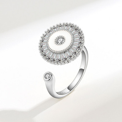 2022-es divat Butterfly Evil Eye forgó gyűrű női haladó forgó szorongásos dekompressziós gyűrű többfunkciós ékszer ajándék