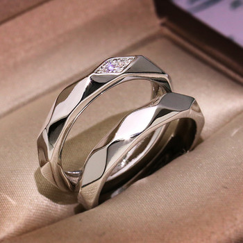 Ανδρικό δαχτυλίδι υποσχέσεως ανδρικό δαχτυλίδι με γέμιση μόδας ρομαντικό γαμήλιο δαχτυλίδι αρραβώνων Εκλεκτά κοσμήματα
