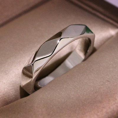 Luxusný módny prsteň plný páru Pánsky sľubný prsteň Romantický svadobný nevesta zásnubný prsteň Jemné šperky