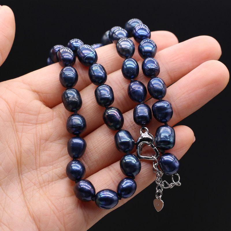 8-9 mm set prirodnih slatkovodnih bisera, elastičnost u obliku krumpira, narukvica s perlama, ogrlica, naušnice, dodaci za vjenčanje