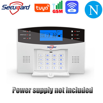 Bezdrôtový GSM domáci bezpečnostný alarm s LCD obrazovkou 433MHz, bezdrôtový káblový detektor vlámania, inteligentné ovládanie pomocou aplikácie Alexa