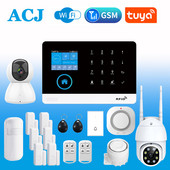 PG103 WiFi alarmni sustav za sigurnost doma od provale Tuya Smart House App Control 433MHz GSM bežični s kamerom senzora pokreta