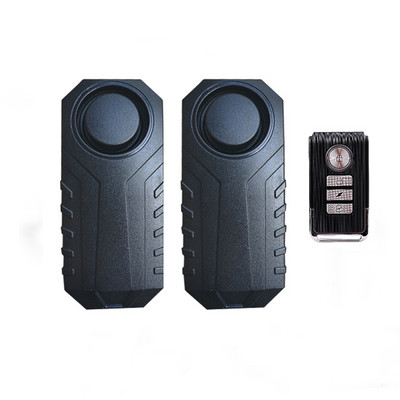 Alarmă fără fir impermeabilă pentru bicicletă Motocicletă Mașină electrică Vehicul scuter Alarma barcă Senzor de vibrații de securitate Alarma antifurt