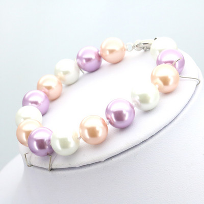 Sada perlových náhrdelníkov pre ženy 10 mm sklenené okrúhle korálky náhrdelník náramok náušnice vianočné darčeky doplnky výroba šperkov