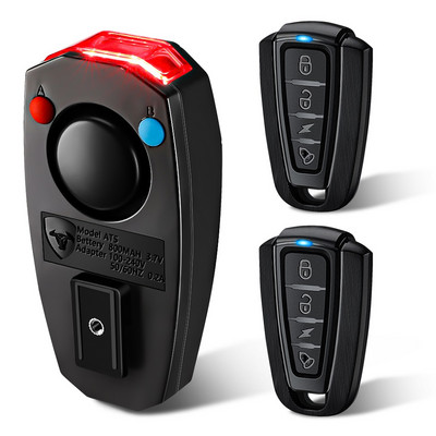 Hollarm Bicykel Light Anti Thermal Alarm Bezdrôtový Vodotesný Automatický Brzdový Senzor Diaľkové Ovládanie USB Bicykel Zadné Svetlo Klaksón Alarm