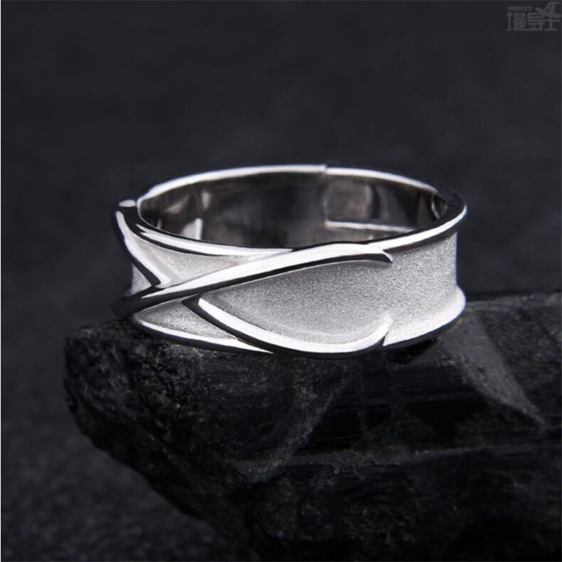 Son Goku Time Ring Bijuterii anime Moda Inele de degete mat pentru femei și bărbați