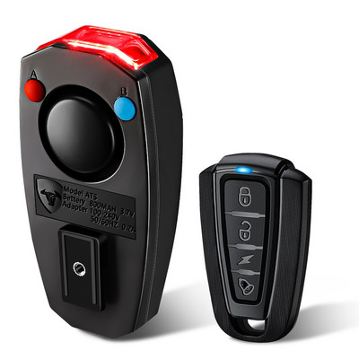 Awapow Велосипедна светлина Аларма против кражба Безжична водоустойчива автоматична сензорна спирачка Дистанционно управление USB задна светлина за велосипед Клаксон Лампа Аларма