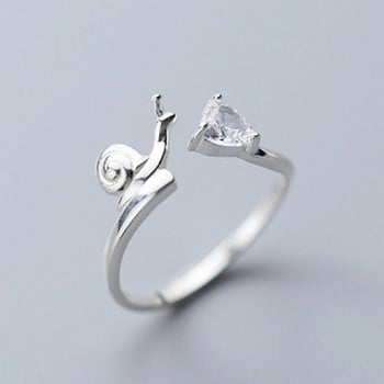 Πολυτελή δαχτυλίδια με ανοιγόμενα δαχτυλίδια από ουρά ζιργκόν για γυναίκες με δελφίνι γάτα φεγγάρι με φούντα ρυθμιζόμενο δαχτυλίδι με δάχτυλα Δώρα για κοσμήματα