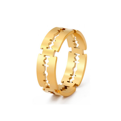 Skyrim divatos pengegyűrű férfiaknak női rozsdamentes acél punk hip-hop ujjgyűrű pár ékszer buli születésnapi ajándék nagykereskedés