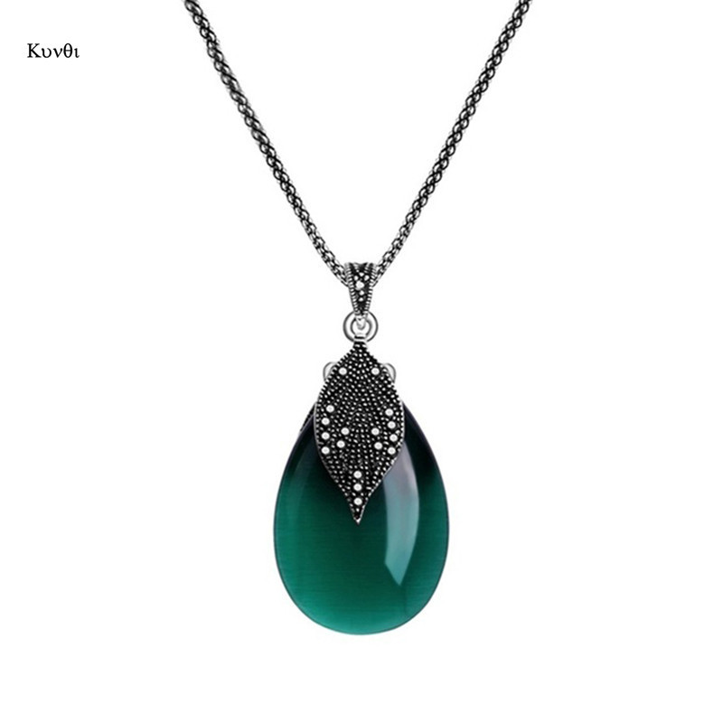 3db/Szett Klasszikus medál nyaklánc fülbevaló gyűrű készlet női esküvői buli Piros zöld ezüst színű vízcsepp ékszer ajándék