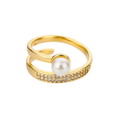 Inele largi geometrice de epocă pentru femei, deschidere din oțel inoxidabil, inele de nuntă estetice de culoare aurie, bijuterii Bague Femme