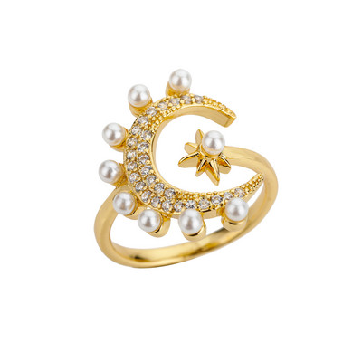 Inele largi geometrice de epocă pentru femei, deschidere din oțel inoxidabil, inele de nuntă estetice de culoare aurie, bijuterii Bague Femme