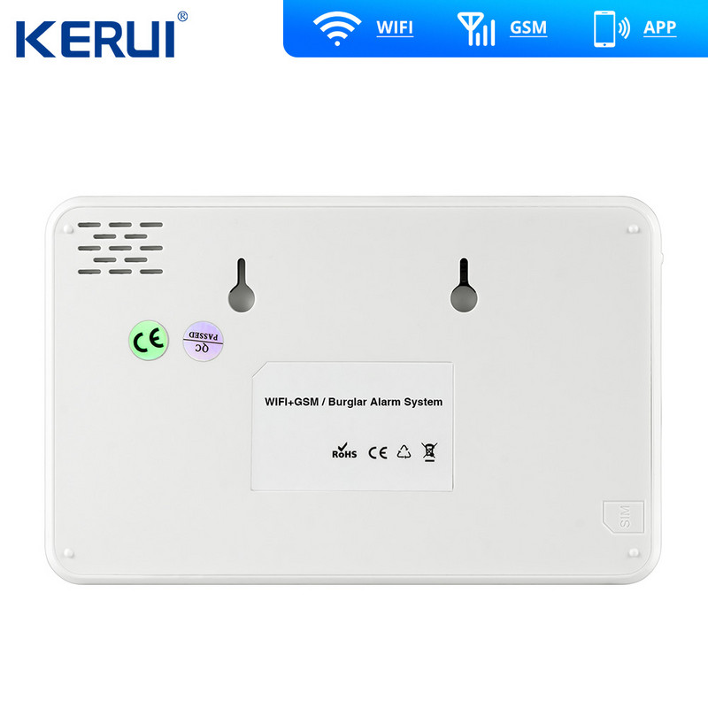 Kerui Tuya W181 bežični Wifi kućni alarm GSM IOS Android APP Control LCD GSM SMS protuprovalni alarmni sustav za kućni sigurnosni alarm