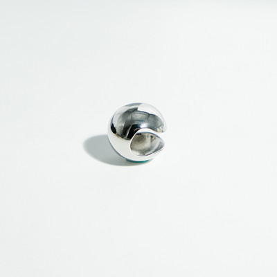 Peri'sBox Cercei dintr-o singură bucată de culoare aur solid, fără piercing, bile de metal, cercei cu cartilaj gros, manșetă minimalistă pentru femei