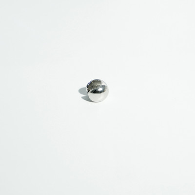 Peri'sBox Cercei dintr-o singură bucată de culoare aur solid, fără piercing, bile de metal, cercei cu cartilaj gros, manșetă minimalistă pentru femei
