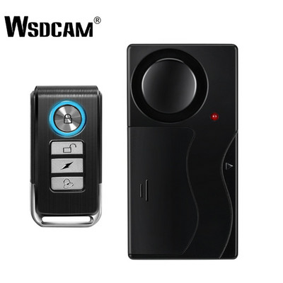 WSDCAM Bike Alarm Door Window Security Wireless Door Vibration Sensor Alarm Host Охранителна аларма против кражба Anti Lost Reminder