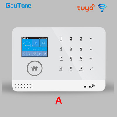 GauTone NOVO PG103 tuya WiFi alarmni sustav Sigurnost doma s RFID karticom Senzori pokreta Smart Life aplikacija Kontrola